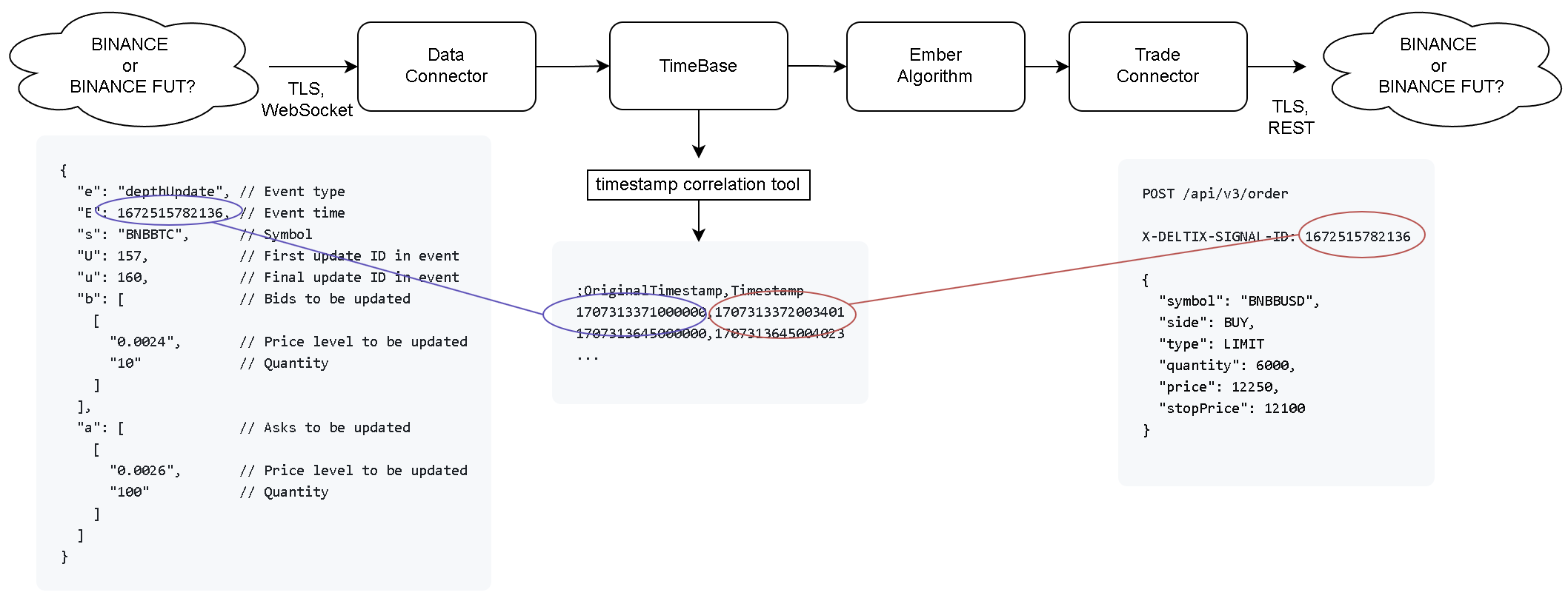 tick to order packet capture diagram